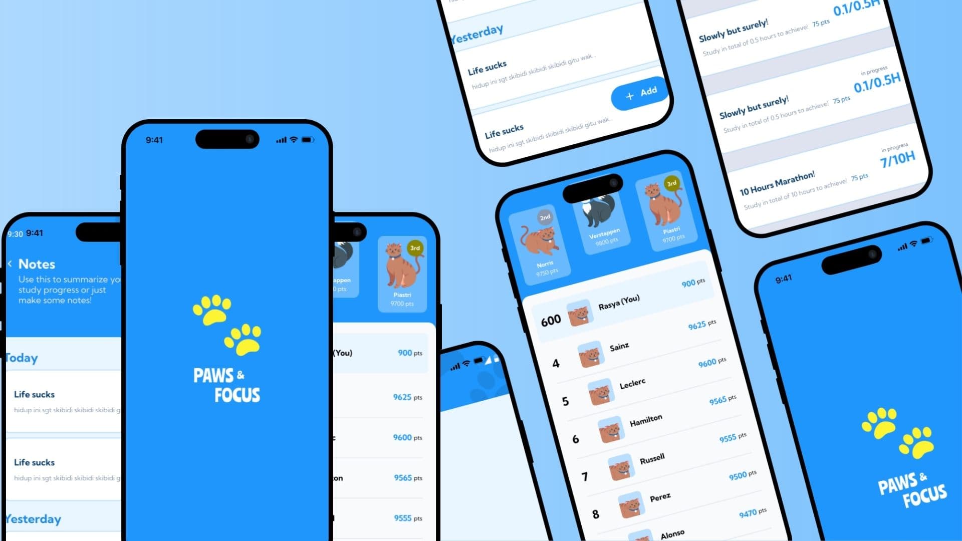 Paws & Focus App